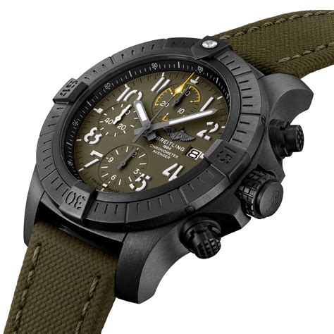 breitling avenger chronograph 43 price|breitling avenger 45 night mission.